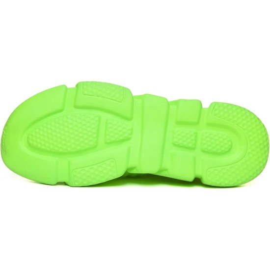 GSLMOLN Mode-Sneaker für Herren und Damen, Unisex, zum Hineinschlüpfen, Ultra-Sock-Strick, weiche Sohle, atmungsaktiv, leicht, lässig, Wanderschuhe