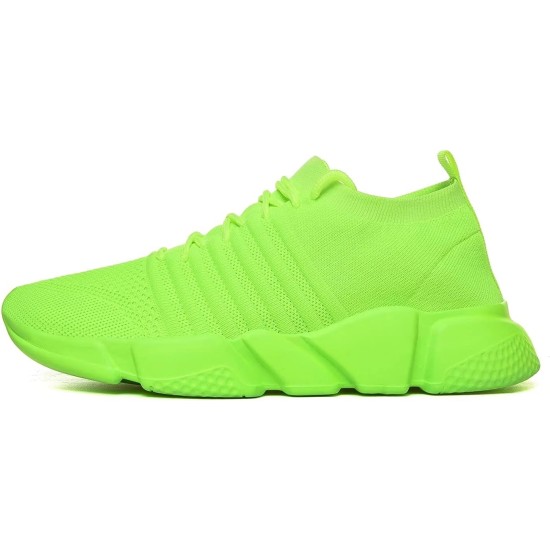 GSLMOLN Mode-Sneaker für Herren und Damen, Unisex, zum Hineinschlüpfen, Ultra-Sock-Strick, weiche Sohle, atmungsaktiv, leicht, lässig, Wanderschuhe