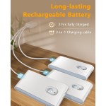 WILLED Treppenlichter für den Innenbereich, warmweißes wiederaufladbares Nachtlicht, kabelloses Nachtlicht mit Bewegungssensor, batteriebetriebene Lichter für Treppen, Flur, Küche, Schrank, Schrank, Schlafzimmer, Kinderzimmer (4er-Pack) WILLED Treppenlichter für den Innenbereich, warmweißes wiederaufladbares Nachtlicht, kabelloses Nachtlicht mit Bewegungssensor, batteriebetriebene Lichter für Treppen, Flur, Küche, Schrank, Schrank, Schlafzimmer, Kinderzimmer (4er-Pack)