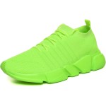 GSLMOLN Mode-Sneaker für Herren und Damen, Unisex, zum Hineinschlüpfen, Ultra-Sock-Strick, weiche Sohle, atmungsaktiv, leicht, lässig, Wanderschuhe