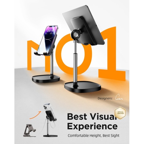 LISEN Handy-Ständer, Telefonhalter für Schreibtisch, Büro, Dekoration, Büro-Schreibtisch-Zubehör, Geschenke, Damen, PC, Gaming, Essentials, iPhone-Ständer, Gadgets, Herren, passend für OtterBox-Hülle, Switch, iPad Air Tablet 4–10 Zoll LISEN Handy-Ständer, Telefonhalter für Schreibtisch, Büro, Dekoration, Büro-Schreibtisch-Zubehör, Geschenke, Damen, PC, Gaming, Essentials, iPhone-Ständer, Gadgets, Herren, passend für OtterBox-Hülle, Switch, iPad Air Tablet 4–10 Zoll