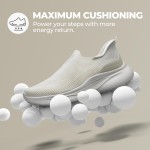 NORTIV 8 Damen-Slipper-Wanderschuhe, freihändig, rutschfest, leicht, Fitnessstudio, Workout, lässig, bequem, atmungsaktiv, Laufen, Tennis, SwiftSleek Fashion Sneakers