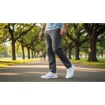 WHITIN Herren-Wanderschuhe mit breiter Zehenbox + Zero Drop und rutschfester Gummi-Außensohle