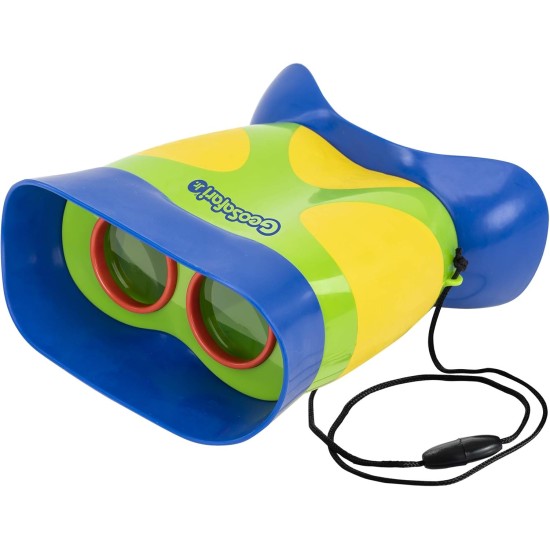 Educational Insights GeoSafari Kidnoculars – Spielzeugfernglas für Kinder, Outdoor-Spielzeug für Kinder im Alter von 4–8 Jahren, Camping- und Naturspielzeug für Kleinkinder, leichtes Fernglas mit Tragegurt, Vogelbeobachtungsausrüstung Educational Insights GeoSafari Kidnoculars – Spielzeugfernglas für Kinder, Outdoor-Spielzeug für Kinder im Alter von 4–8 Jahren, Camping- und Naturspielzeug für Kleinkinder, leichtes Fernglas mit Tragegurt, Vogelbeobachtungsausrüstung