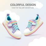 DREAM PAIRS Kleinkind-Mädchen-Schuhe, Regenbogen-Turnschuhe, lässige Schule, Gehschuhe, Klettverschluss-Schuhe für Kleinkinder/kleine Kinder DREAM PAIRS Kleinkind-Mädchen-Schuhe, Regenbogen-Turnschuhe, lässige Schule, Gehschuhe, Klettverschluss-Schuhe für Kleinkinder/kleine Kinder