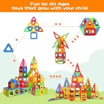 Coodoo verbesserte Magnetblöcke, robuste Kacheln, STEM-Spielzeug für Jungen und Mädchen ab 3 Jahren, Lernen durch Spielen für Kleinkinder, kompatibel mit Bausteinen großer Marken – Starter-Set Coodoo verbesserte Magnetblöcke, robuste Kacheln, STEM-Spielzeug für Jungen und Mädchen ab 3 Jahren, Lernen durch Spielen für Kleinkinder, kompatibel mit Bausteinen großer Marken – Starter-Set