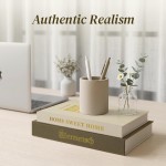 Dekorative Bücherboxen im 2er-Set – Kunstbücher mit Leinenstruktur und versteckter Aufbewahrung, Couchtisch-Dekoration, Bücher und Bücherregal-Akzent (Olivgrün und Elfenbein) Dekorative Bücherboxen im 2er-Set – Kunstbücher mit Leinenstruktur und versteckter Aufbewahrung, Couchtisch-Dekoration, Bücher und Bücherregal-Akzent (Olivgrün und Elfenbein)