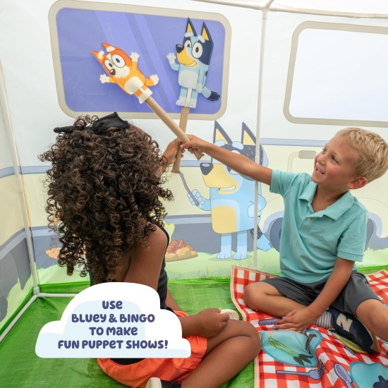 BLUEY Camping-Aktivitätsfestung | BLUEY Camping-Aktivitätsfestung |