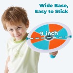 iPlay, iLearn Pop Stick Ballspiel Outdoor-Spielzeug für Kinder, Toss Chase Launching Ballsportspiel für kleine Jungen, lustige Familienaktivität im Freien, coole Geburtstagsgeschenke für 3 4 5 6 7 8–12 Jahre alte Mädchen