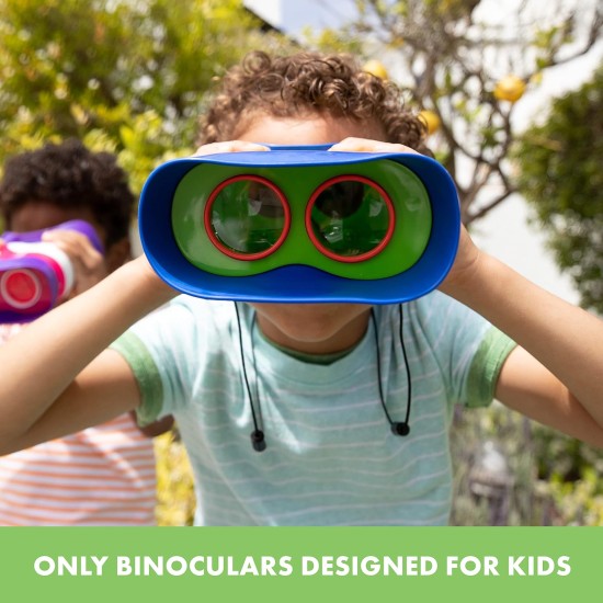 Educational Insights GeoSafari Kidnoculars – Spielzeugfernglas für Kinder, Outdoor-Spielzeug für Kinder im Alter von 4–8 Jahren, Camping- und Naturspielzeug für Kleinkinder, leichtes Fernglas mit Tragegurt, Vogelbeobachtungsausrüstung Educational Insights GeoSafari Kidnoculars – Spielzeugfernglas für Kinder, Outdoor-Spielzeug für Kinder im Alter von 4–8 Jahren, Camping- und Naturspielzeug für Kleinkinder, leichtes Fernglas mit Tragegurt, Vogelbeobachtungsausrüstung