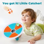 iPlay, iLearn Pop Stick Ballspiel Outdoor-Spielzeug für Kinder, Toss Chase Launching Ballsportspiel für kleine Jungen, lustige Familienaktivität im Freien, coole Geburtstagsgeschenke für 3 4 5 6 7 8–12 Jahre alte Mädchen