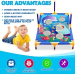 Tierisches Sitzsack-Wurfspiel, Spielzeug für den Außenbereich, Familienparty-Partyzubehör für Kinder, Geschenk für Jungen zum Geburtstag oder Weihnachten für Kleinkinder im Alter von 3 4 5 6 Jahren