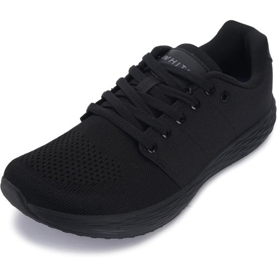 WHITIN Herren-Wanderschuhe mit breiter Zehenbox + Zero Drop und rutschfester Gummi-Außensohle