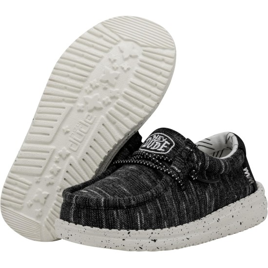 Hey Dude Unisex-Kinder Wally Stretch Kids Hey Dude Unisex-Kinder Wally Stretch Kids