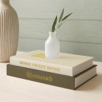 Dekorative Bücherboxen im 2er-Set – Kunstbücher mit Leinenstruktur und versteckter Aufbewahrung, Couchtisch-Dekoration, Bücher und Bücherregal-Akzent (Olivgrün und Elfenbein) Dekorative Bücherboxen im 2er-Set – Kunstbücher mit Leinenstruktur und versteckter Aufbewahrung, Couchtisch-Dekoration, Bücher und Bücherregal-Akzent (Olivgrün und Elfenbein)