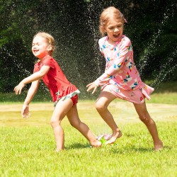 Melissa & Doug Sunny Patch Pretty Petals Blumensprinklerspielzeug mit Schlauchbefestigung, Wasserspiel für Kleinkinder und Kinder im Freien ab 3 Jahren