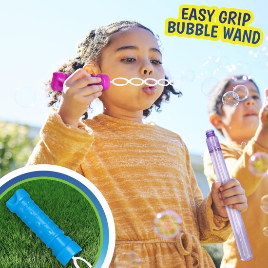 Sunny Days Entertainment Maxx Bubbles 4oz Seifenblasenstäbe – 6er-Pack Seifenblasenspielzeug | Sunny Days Entertainment Maxx Bubbles 4oz Seifenblasenstäbe – 6er-Pack Seifenblasenspielzeug |