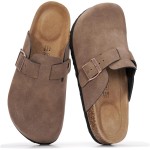 Project Cloud Clogs aus 100 % echtem Leder mit Fußbett für Damen – Memory-Schaum-Hausschuhe mit Fußgewölbeunterstützung für Damen – trendige Slip-ons-Mules und Clogs-Sandalen für Damen Project Cloud Clogs aus 100 % echtem Leder mit Fußbett für Damen – Memory-Schaum-Hausschuhe mit Fußgewölbeunterstützung für Damen – trendige Slip-ons-Mules und Clogs-Sandalen für Damen